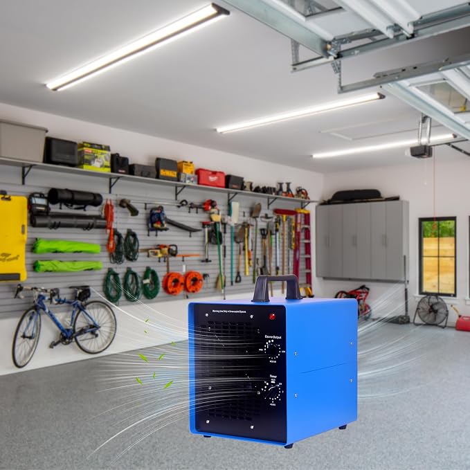 0zone Generator, 4500 Sq/Ft 0zone Machine Ionizer for Industrial, Commercial, Home, Car, Basement