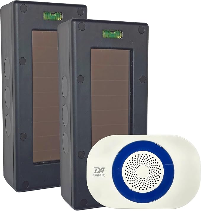 Dakota Alert Smart Solar Break Beam 4000 Wi-Fi Driveway Alarm with App