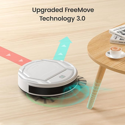 Lefant M310 Robot Vacuum Cleaner, 4500Pa Powerful Suction, PreciSense Obstacle Avoidance, Slim, Quite, 160 Mins Self-Charging Robotic Vacuums, WiFi/App/Voice, Ideal for Pet Hair Hard Floors, Gray