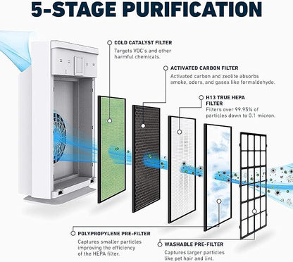HATHASPACE HSP002 H13 HEPA Filter Replacement