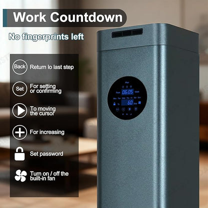Upgrade Waterless Essential Oil Diffuser with WiFi & Bluetooth Control Cold-Air Diffusion Tech. 6000 Sq. Ft Coverage, 1500ml Scent Air Machine for Whole Home, Spa, Hotel (No Essential Oils)