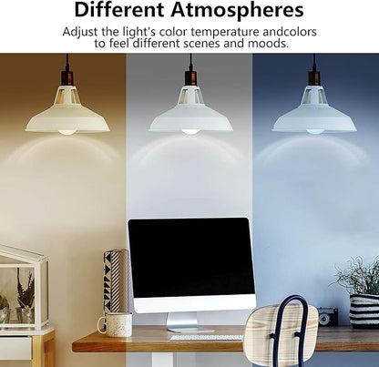 9W Smart Light Bulb(80W Equivalent)A19 E26 900Lumens LED Color Changing Light Bulbs,adjustable 16 Million DIY Colors and Music Sync 2700K-6500K WiFi Bulb Work with Alexa, Google Home, No Hub Required