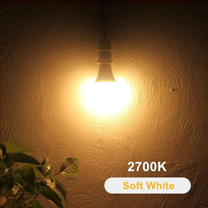 Qualilux Dusk to Dawn Light Bulbs 850LM, 60W Equivalent, Soft White, LED 9.5W, A19, E26 Base, 2-Pack, HQ-H015