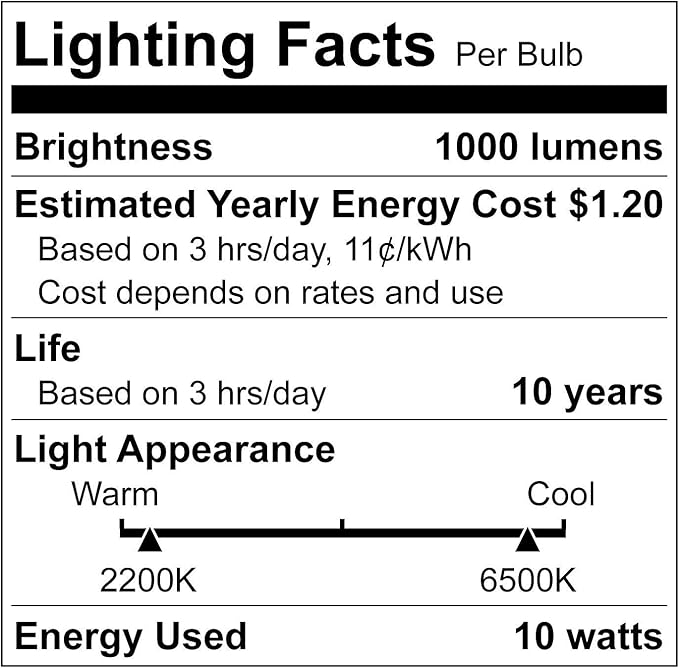2 Packs Smart Bulb 1000LM 10W(100W Equivalent) RGB 2200-6500K Dimmable WiFi LED Light Bulb No Hub Required Work with Google Home Siri Tuya Smart Life Full Color Changing A19 E26 LED Bulb