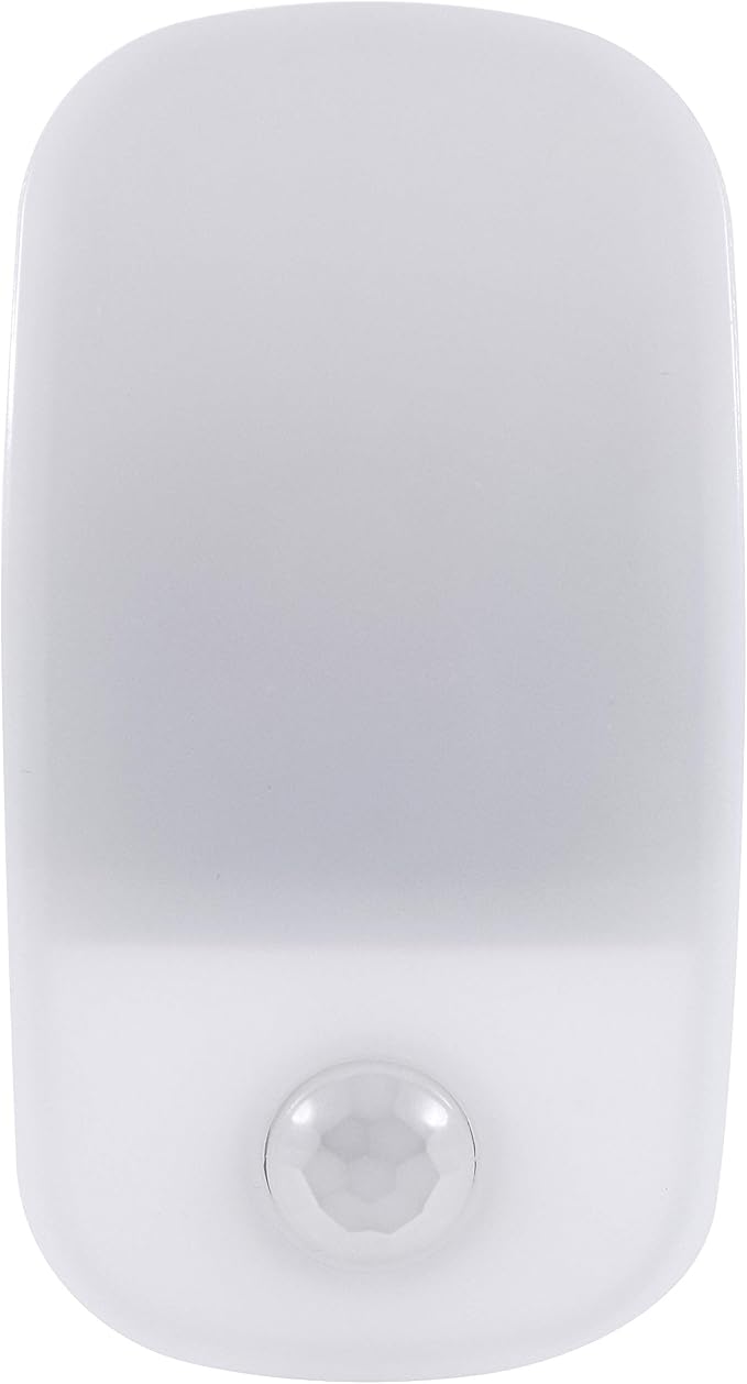 LEDVANCE Sylvania LED Mini Automatic Plug-in Night Light with Sensor, Motion Activated, Dusk to Dawn, Warm White, Plug-in Type - 4 Pack (64988)