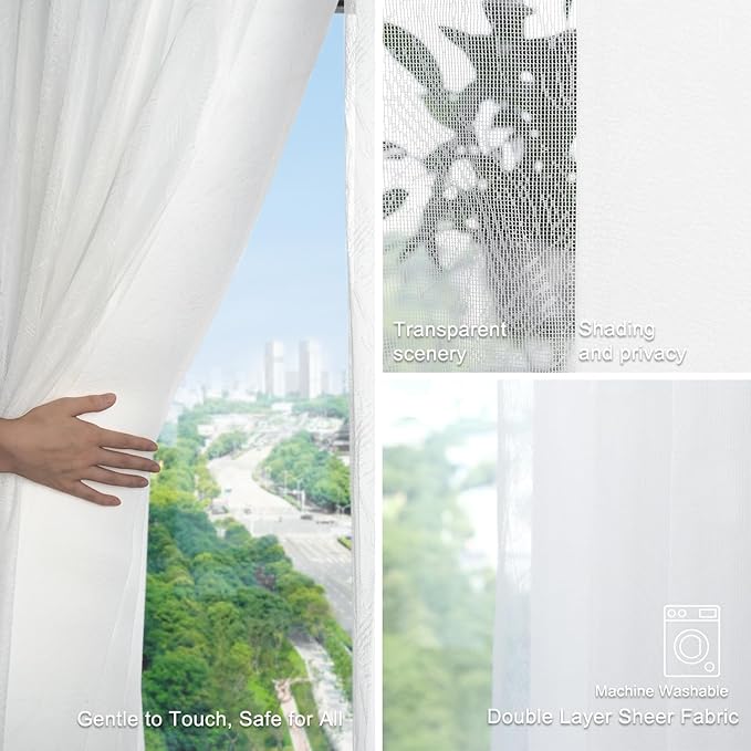 Motorized Sheer Vertical Blinds with Remote, Light Filtering Vertical Blind Sliding Door Blinds Remote Control Blinds for Sliding Glass Door Customize(Jacquard White)