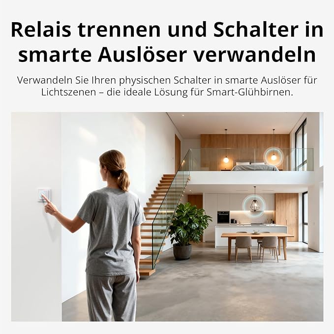SONOFF MINI Duo-L Zigbee Smart Switch – No Neutral Wire, Zigbee 3.0, Dual Channel, Compact Design, Works with Alexa, Google Home