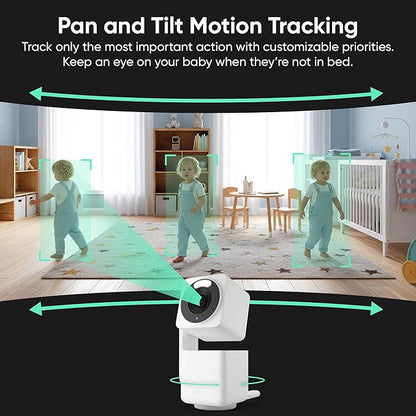 WYZE Cam Pan v4, 4K Smart Security Camera, AI Indoor/Outdoor Cameras for Home Security, Baby & Pet, Color Night Vision, 360° Pan/Tilt/8 x Digital Zoom, 2.4G & 5G, Works with Alexa & Google Assistant