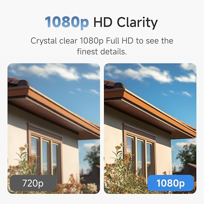 Noorio Home Security System with T120 Camera x1, B200 Camera x2，Hub x1
