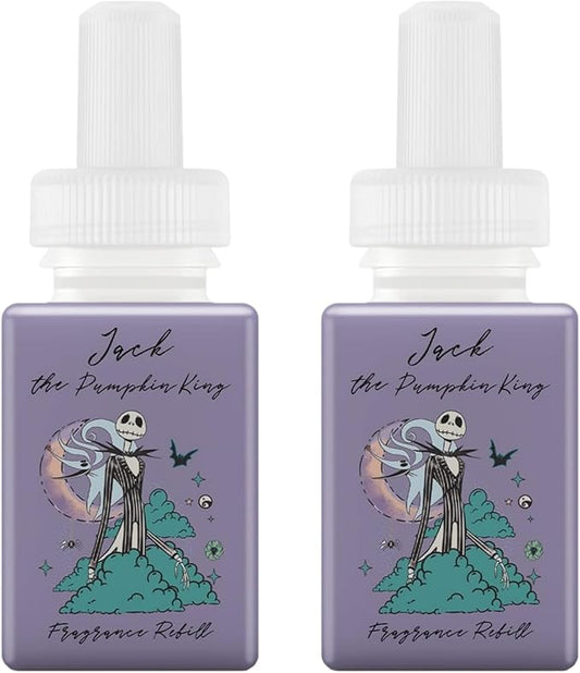 Pura Disney Collection Scent Refill - Smart Home Air Diffuser - Home Scent Refill - Up to 120-Hours of Premium Fragrance per Vial - Safe Diffuser Fragrance - 2 Pack, Jack the Pumpkin King