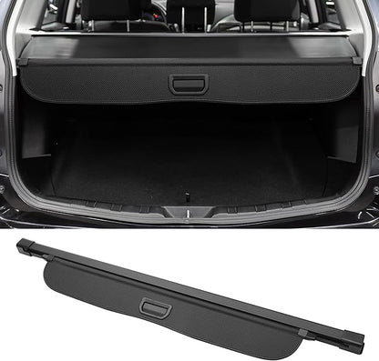 Motoforti Car Trunk Retractable Cargo Cover for Honda CRV 2012-2016 Rear Trunk Parcel Shelf Luggage Security Shield Shade, Canvas, Black Carbon Fiber Pattern