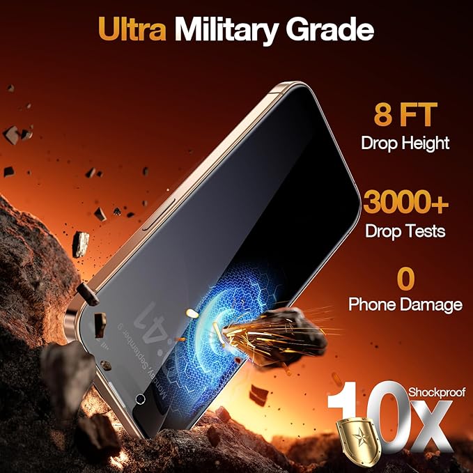 YWXTW 2 Pack Privacy Screen Protector for iPhone 16 Pro Max, [28°Anti-Spy] [9H+ Hardness Tempered Glass] [Auto-Alignment Kits], Easy Installation Bubble-Free & Case-Friendly HD Full Coverage