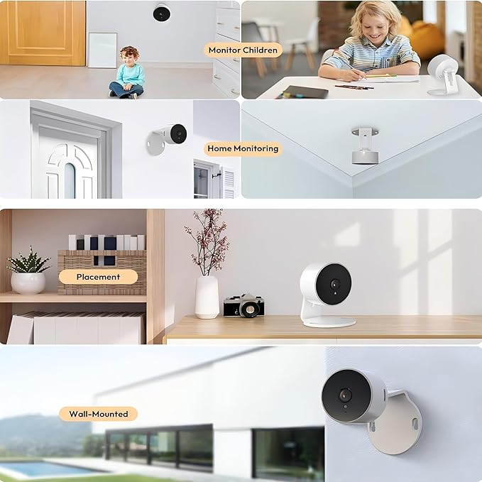 3MP Indoor Security Camera, Suitable for Home Security Protection, Featuring AI Voice-Altering Two-Way Communication, Motion Detection and NGHT Vision Capabilities (2)