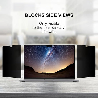 Privacy Screen for MacBook Pro 14 Inch (2021-2026, M1, M2, M3, M4, M5, Pro, Max), Removable Matte Anti Glare Blue Light Protector Private Security Filter