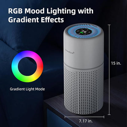 AromaRoom Air Purifiers for Home Large Rooms, 22dB Quiet Sleep Mode
