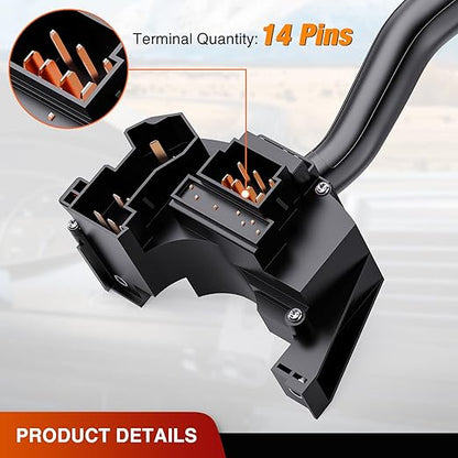 Nilight Turn Signal Switch Compatible with 1999 2000 2001 2002 2003 Ford Ranger Explorer Sport Trac F-150 F150 1999-2004 Mazda B2300 B2500 B3000 B4000 1999-2001 Mercury Mountaineer