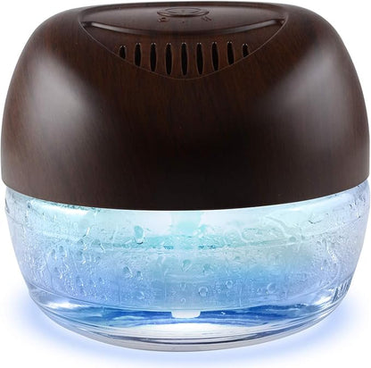 Purifier Air Washer, Air Fresher Aroma Diffuser for Home, Office, Air Purifier with Night Light (Brown)