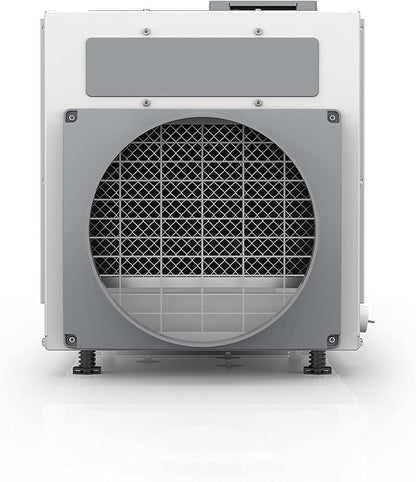 AprilAire E100 Pro 100-Pint Whole-House Dehumidifier + Model 76 Wall Mount Control, Commercial-Grade Dehumidifier for Basement, Crawlspace, or Whole House up to 5,500 sq. ft.