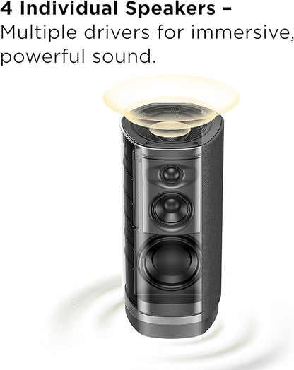 TCL Z100 Wireless Home Theater Speaker with Dolby Atmos FlexConnect Technology with Bluetooth Music Streaming, 170W Output Power, Smart Calibration (Pack of 2)