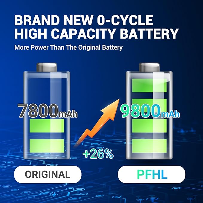 300-10186 Battery, [2026 Upgraded] 9800mAh Super High Capacity 0 Cycle Li-ion Replacement Battery for ADT Command Smart Security Panel ADT7AIO-1, ADT5AIO-2, ADT5AIO-3