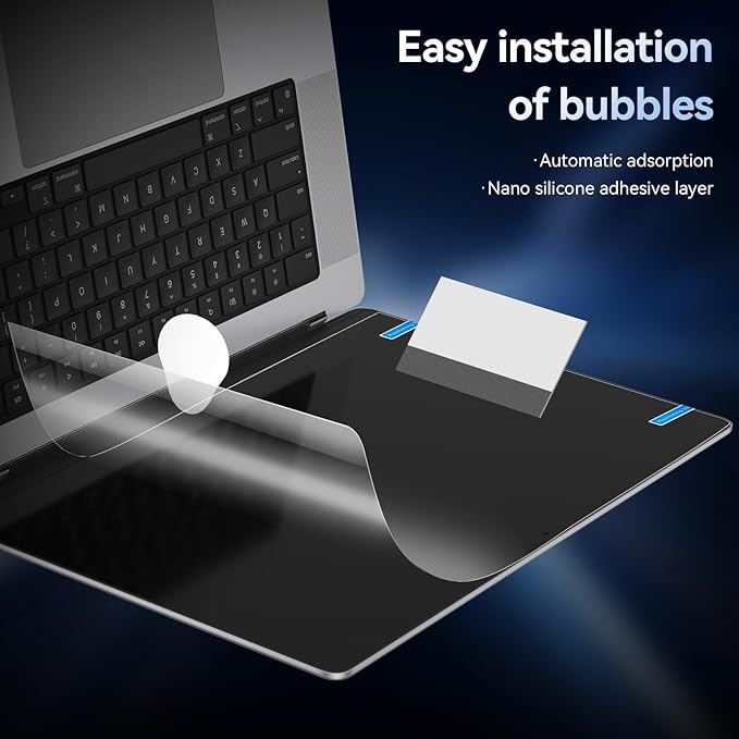360° Laptop Privacy Screen 13.3 Inch for 16:9 Computer, 13" Monitor 4 Way Privacy Anti Glare Protector Blue Light Filter Shield Film Compatible with Lenovo/Hp/Dell/Acer/Asus/Thinkpad/Envy/Toshiba