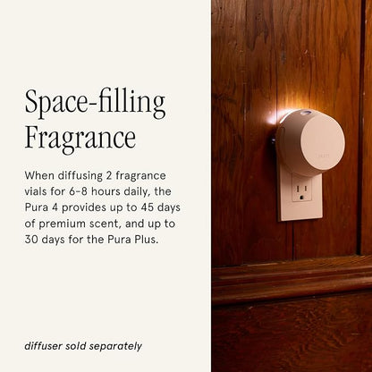 Pura x Glasshouse Home Scent Refill - Smart Air Diffuser - Hours of Luxury Fragrance per Refill - Home Essential - Clean & Safe Diffuser Fragrance - One Night in Rio