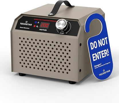 Ozone Generator 90,000mg/h Industrial & Home Use Air Purifier – O3 Air Ionizer High Capacity for 6,000 Sq Ft, Smoke Odor Removal, Odor Eliminator, Pet/Car/Room/Basement Deodorizer