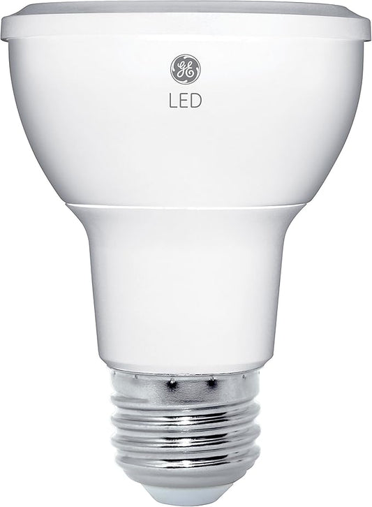 GE Lighting 89985 Energy-Smart LED Equivalent Wattage 50-watt, 500-Lumen PAR20 Bulb with Medium Base, Soft White, 1-Pack