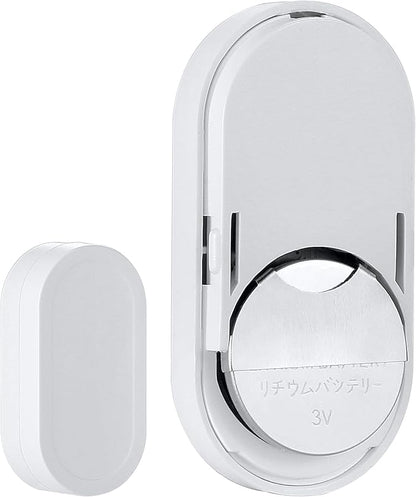 Haozee Door and Window Sensor, Requires Zigbee Hub, Zigbee Connection, Wireless Detector for Alarm Systems and Smart Homes, Compatible with Home Assistant Zigbee2mqtt
