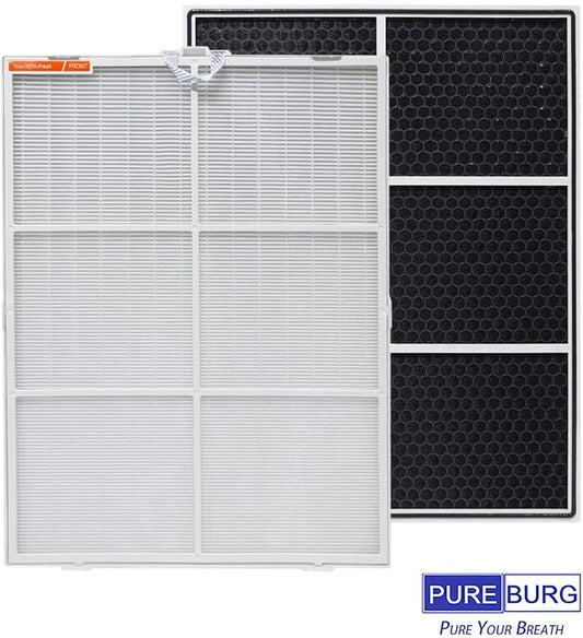 PUREBURG Replacement Filter Compatible with Alen BreatheSmart 75i Air Purifier, H13 True HEPA Activated Carbon 2-in-1 4-Stage Filtration Fits B7-Fresh
