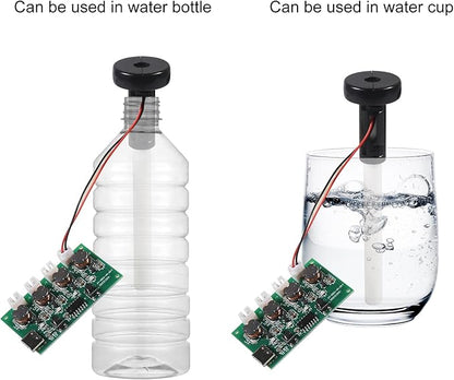 2Sets Type-C USB Humidifier Module DIY Kits Mist 4 Way Fogger Atomization Driver Circuit Board Type-C Spray Module