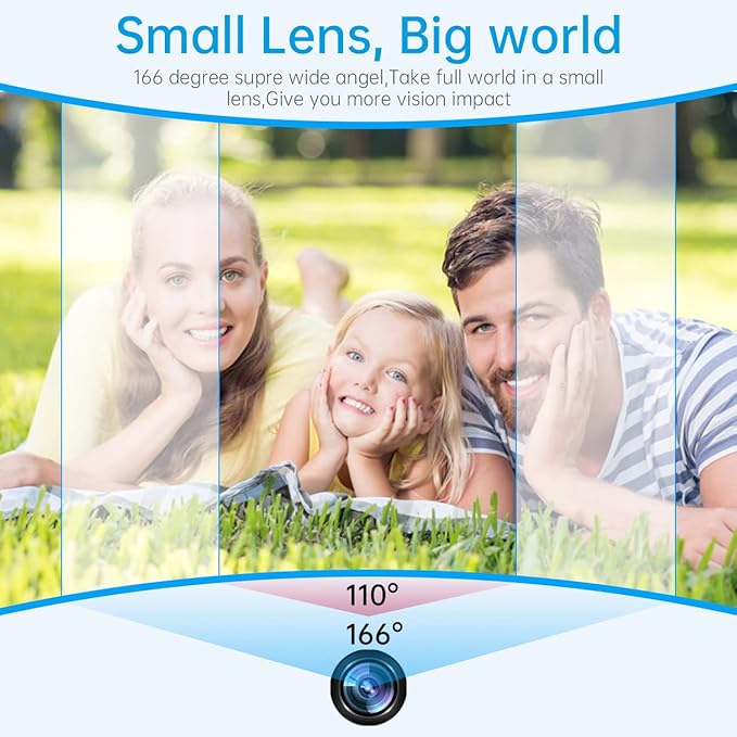 Mini Camera Clock WiFi Camera Alarm 4K FHD Covert Nanny Cam Video Recorder Wireless Indoor Home Office Security Night Vision Motion Detection 5G and 2.4G Wi-Fi Cameras Clock