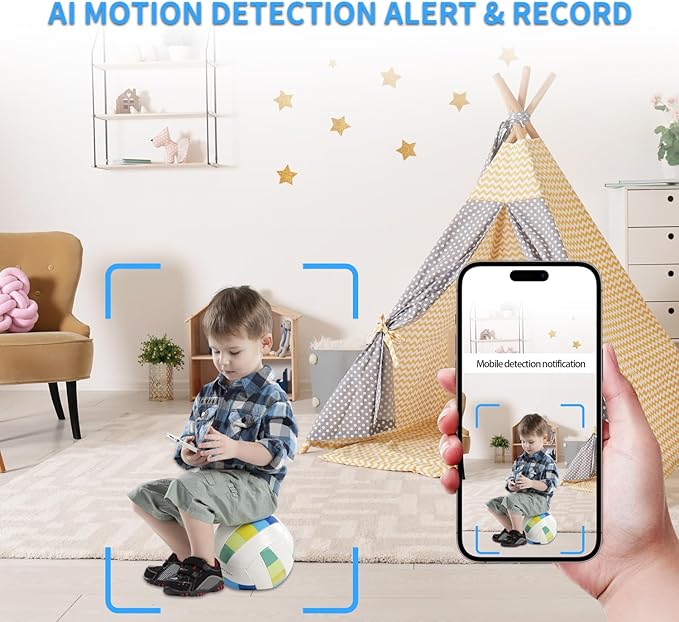 Small Hidden Camera DIY Module - Full HD 1080P Dual Lens - Mini Spy Camera - Tiny Discreet Nanny Cam - Cloud Storage