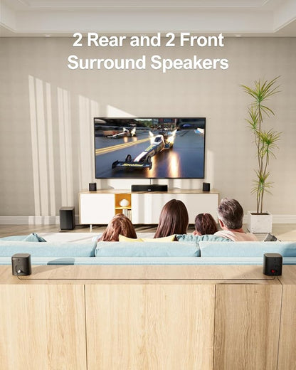 ULTIMEA 7.1ch Sound Bar with Subwoofer, Virtual Surround Sound System