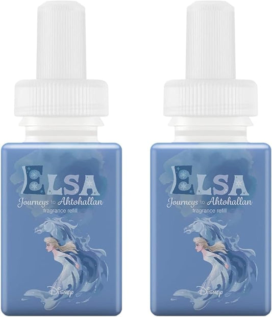 Pura Disney Collection Scent Refill - Smart Home Air Diffuser - Home Scent Refill - Up to 120-Hours of Premium Fragrance per Vial - Diffuser Fragrance - 2 Pack, Elsa Journeys to Ahtohallan
