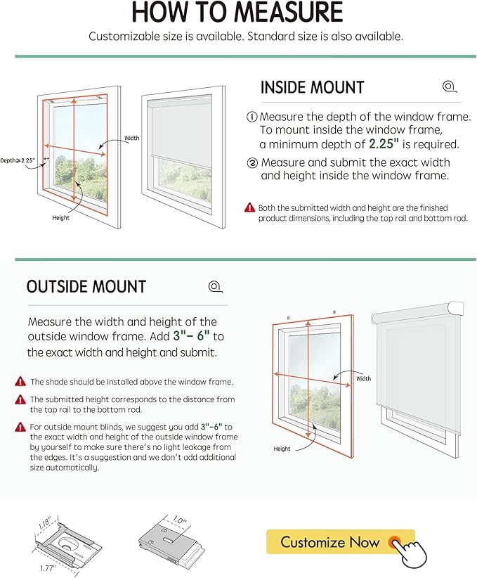 Yoolax Motorized Blinds with Remote, Blackout Smart Roller Shades Work with Alexa, Google, Apple Homekit, Custom Waterproof Automatic Shades with Voice Control for Dining Room (Vinyl Light Coffee)