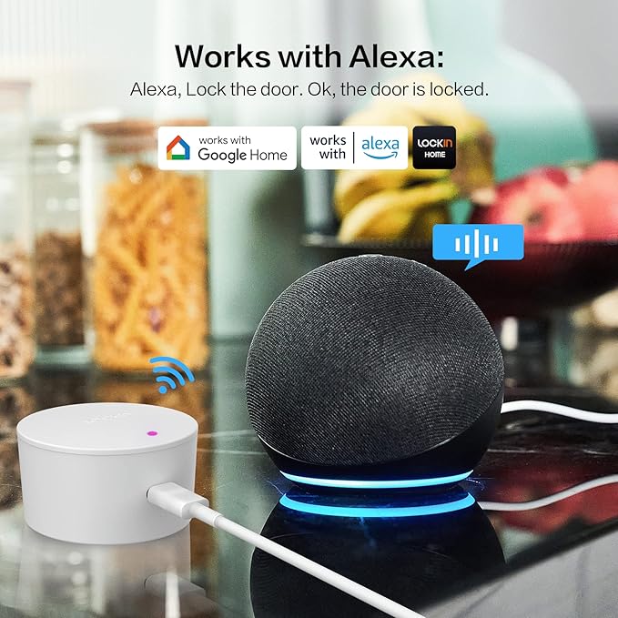 Lockin Wi-Fi Gateway and Electronic Lock Component for Remotely Controlling Your Smart Lock and Wireless Lock Box