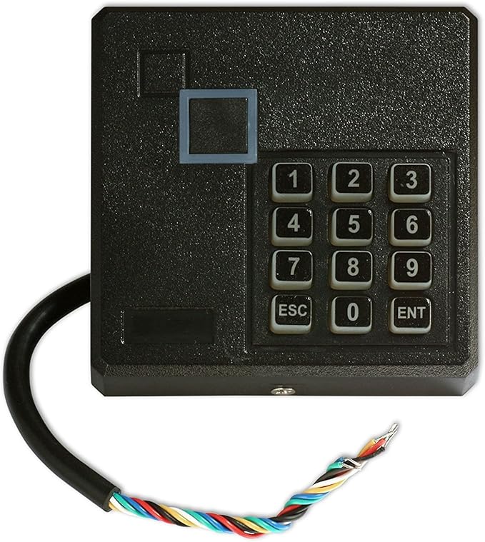 Keypad Reader North American Heavy Duty Strike Lock Access Control System for Gym Center Sports Club Fitness Cente or Home/Office Entrance Security Kits Phone APP Remotely Open Door