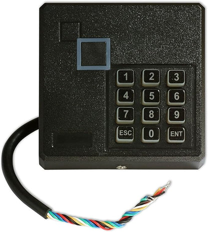 Keypad Reader North American Heavy Duty Strike Lock Access Control System for Gym Center Sports Club Fitness Cente or Home/Office Entrance Security Kits Phone APP Remotely Open Door