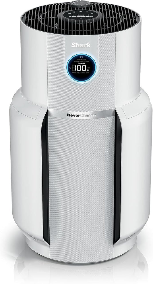 Shark R-HP302 NeverChange Air Purifier MAX 1400 sq.ft. 5-Year Filter Life Odor Neutralizer, White - Certified Refurbished