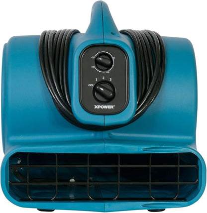 XPOWER P-450NT Scented Air Mover with Timer, Ionizer & 4 Aroma Beads Sample Packs
