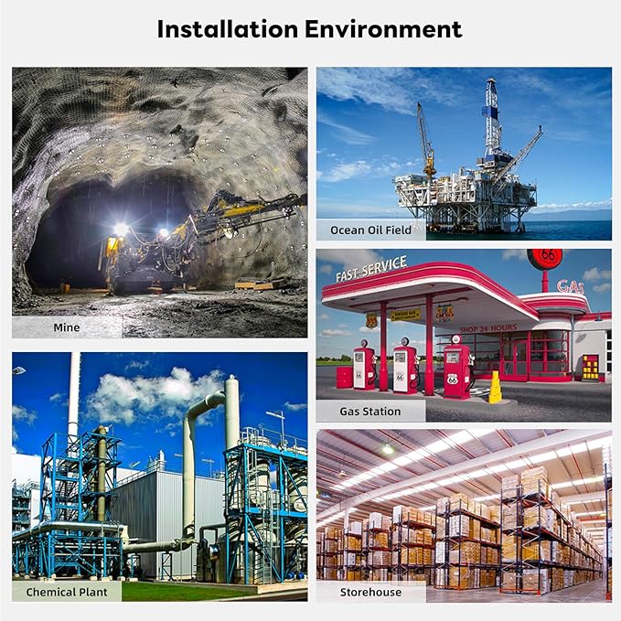 304 Explosion-Proof Camera | ATEX Certified Industrial CCTV | 5MP HD Security for Hazardous Areas GA-EX3FI-M5S