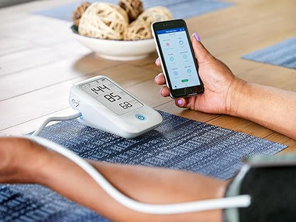 Welch Allyn Home 1500 Series Upper Arm Blood Pressure Monitor with Easy Bluetooth Smartphone Connectivity RPM-BP100