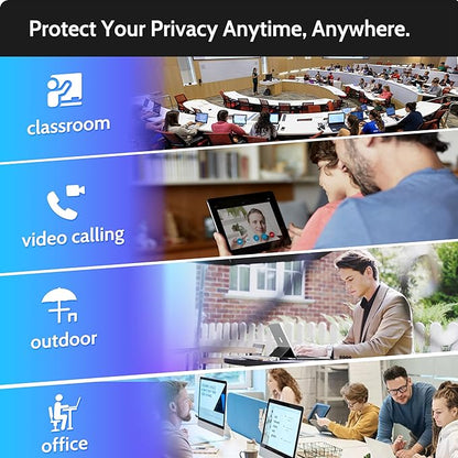 Peslv Privacy Screen Protector Compatible With iPad 9th 8th 7th Generation 10.2 Inch, Anti Glare Blue Light Spy Filter Private Cover, High Sensitive Bubble-Free Easy Install Black Security Screen