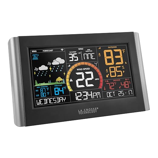 La Crosse Technology Wireless Wi-Fi Digital Weather and Wind Station (V21-WTH)