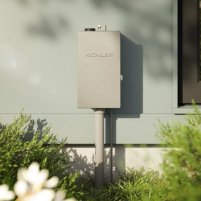 Kichler Smart Landscape Lighting Transformer, Stainless Steel | 300W capacity with 3 independent zones, app control, and diagnostics, 15SCT300SS
