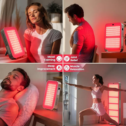 EmberTouch 115W Red Light Therapy Panel, 660nm 850nm Infrared Device