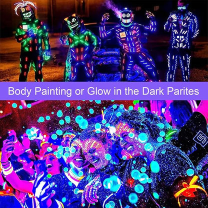 10W 1ft Blacklight Bar T5, 2 Pack UV LED Blacklight, 395-400nm Black Light Tube with USB+Switch+59in Cord, Black Lights for Glow Party, Bedroom, Body Paint, Fluorescent Poster, Birthday