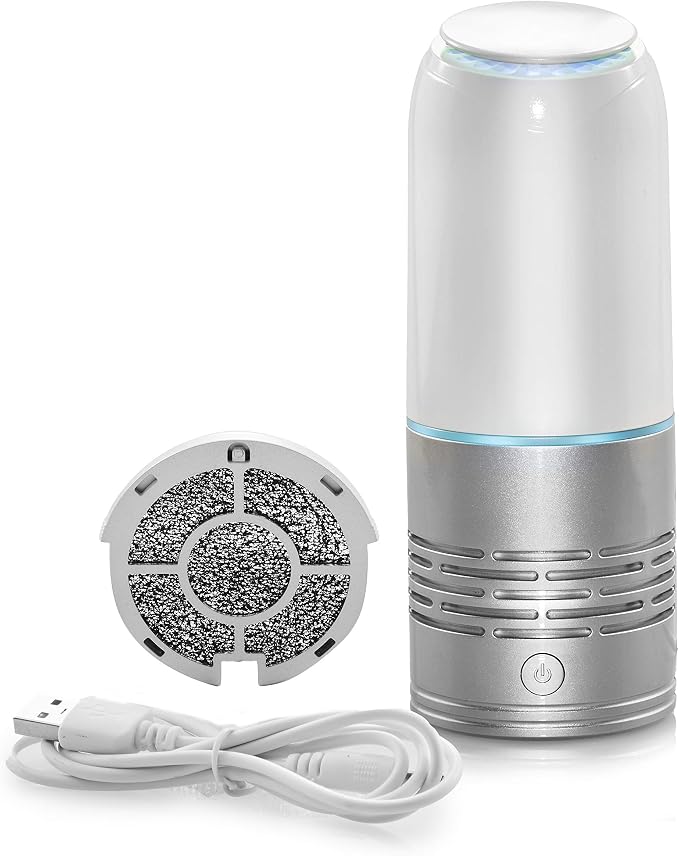 TheraAIR Air Purifier w/UV Air Cleaner | UVC Light Cleaner, Portable Air Purifier, Odor Eliminating Air Purifier | Home, Kitchen Bedroom, Bathroom, Office & Hotel
