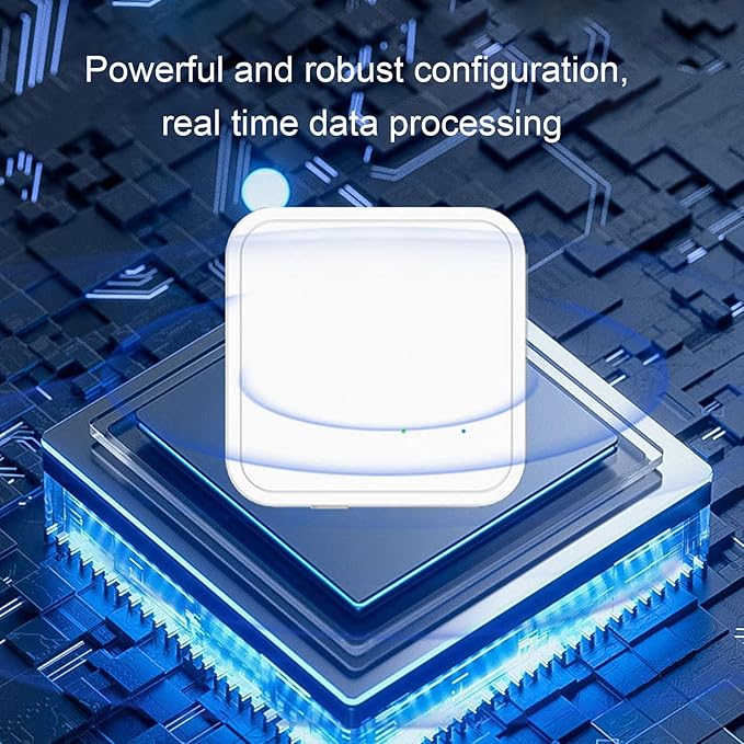 Hyuduo Wireless Smart 3.0 5.2 Dual Mode Hub Compatible with Tuya Smart Life App for Assistant Voice Control Stable Connection Wide Coverage